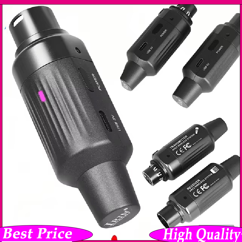 Uhf Wireless Microphone System Dual Channel - IRIN ARC2 UHF Wireless Microphone System