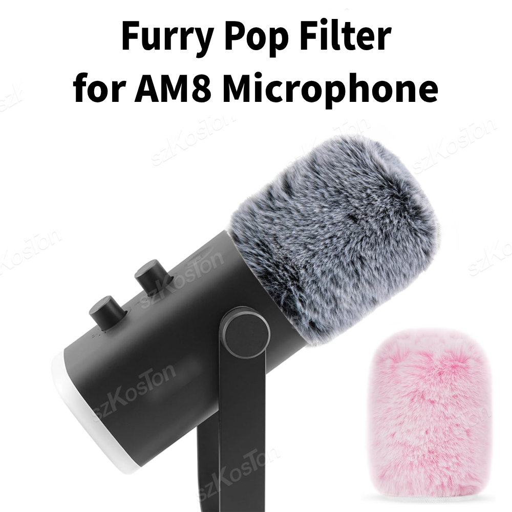 Microphone Pop Filter Foam Windscreen - Microphone Muff Wind Cover Noise Reduction