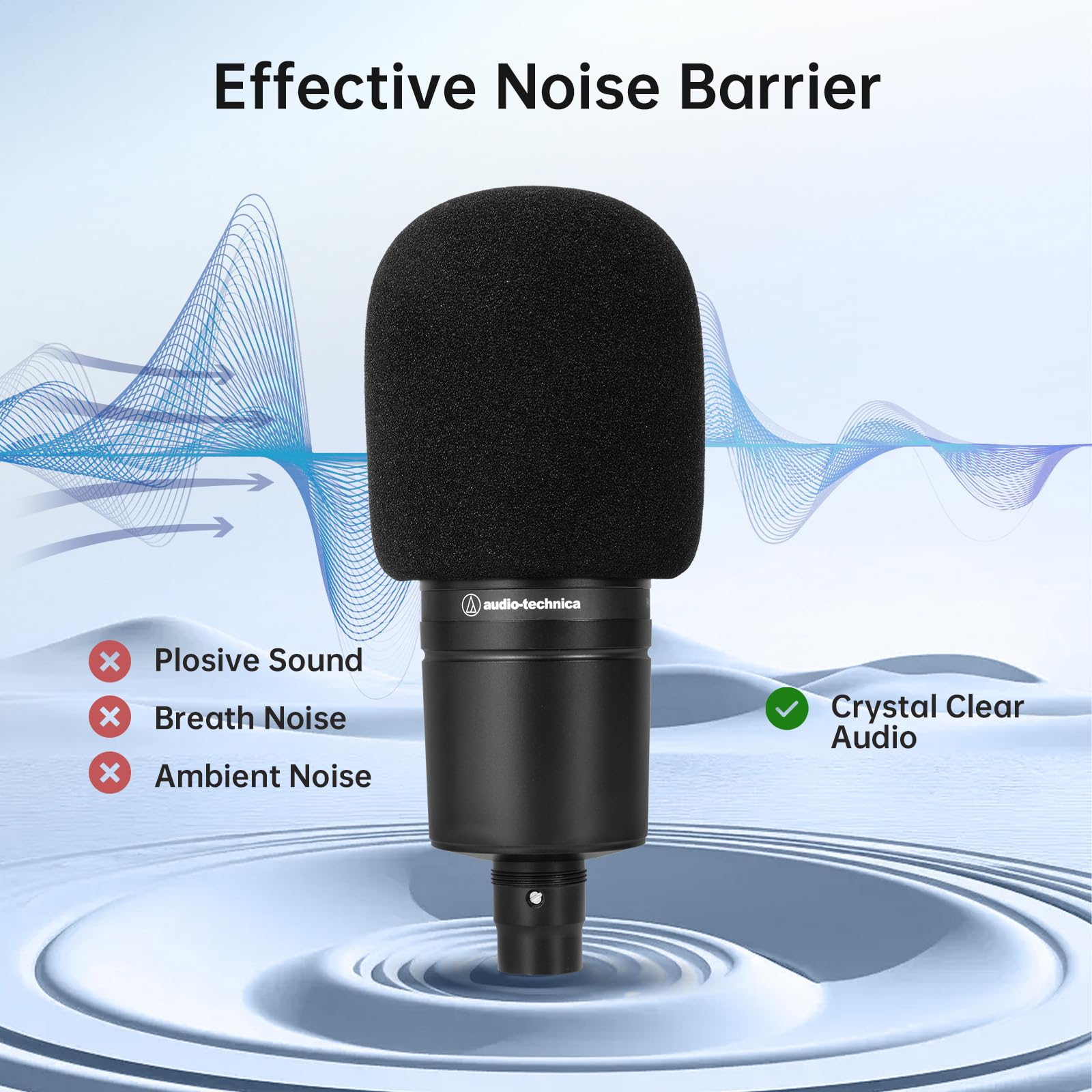 Pop Filter/Windscreen for Audi - огляд і ціна Microphone Pop Filter Foam Windscreen