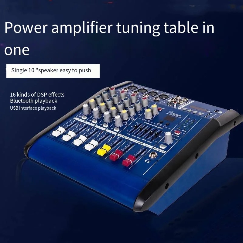 Power Amplifier Professional D - огляд і ціна Karaoke Amplifier Mixer Bluetooth