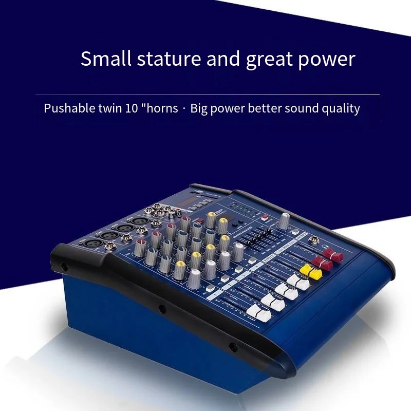 Power Amplifier Professional D - огляд і ціна Karaoke Amplifier Mixer Bluetooth