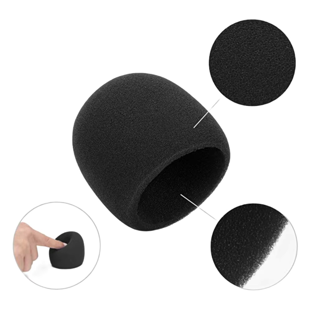 1/2/3pcs Microphone Sponge Foa - огляд і ціна Microphone Pop Filter Foam Windscreen