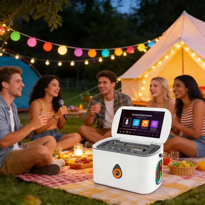 Portable Bluetooth Speaker wit - огляд і ціна Karaoke Machine Portable With 2 Mic