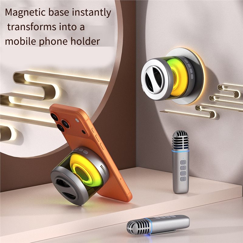 AA60 Microphone Speaker Magnet - огляд і ціна Bluetooth Karaoke Microphone Handheld