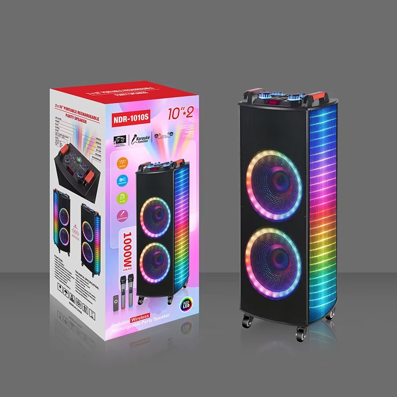 Ndr-1010S Home Theater System  - огляд і ціна Karaoke Speaker System 100W Rgb