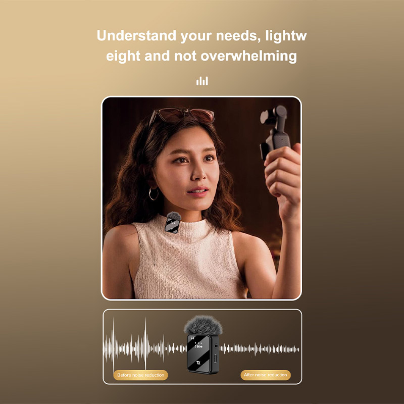 F15 3-in-1 Wireless Lavalier M - огляд і ціна Wireless Lavalier Microphone Dual Receiver