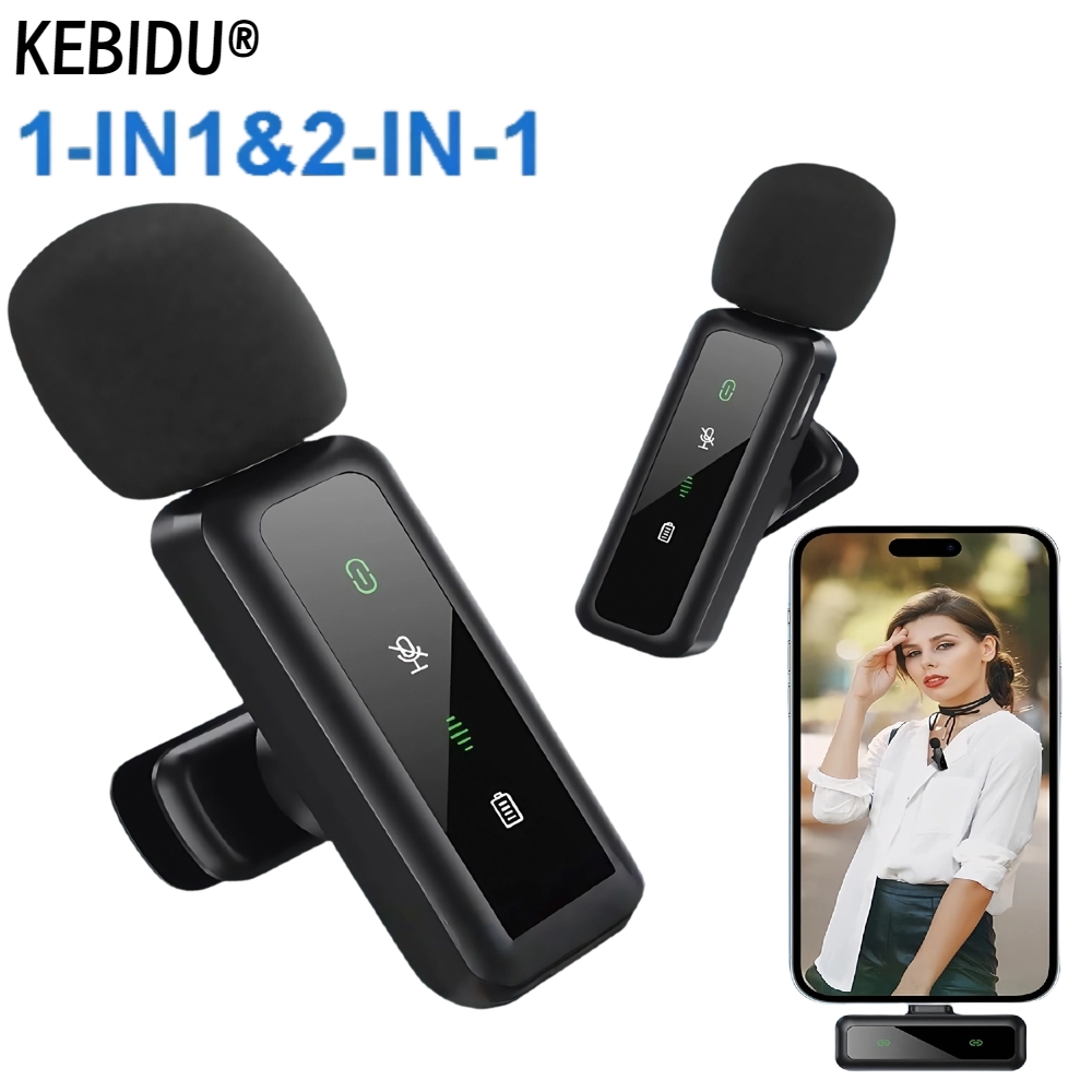 Lavalier Wireless Microphone 8 - огляд і ціна Rechargeable Wireless Mic Lithium Battery