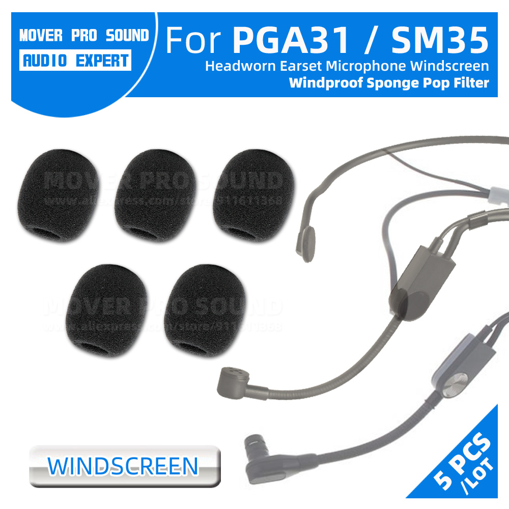 Compatible With Shure PGA31 SM - огляд і ціна Microphone Pop Filter Foam Windscreen