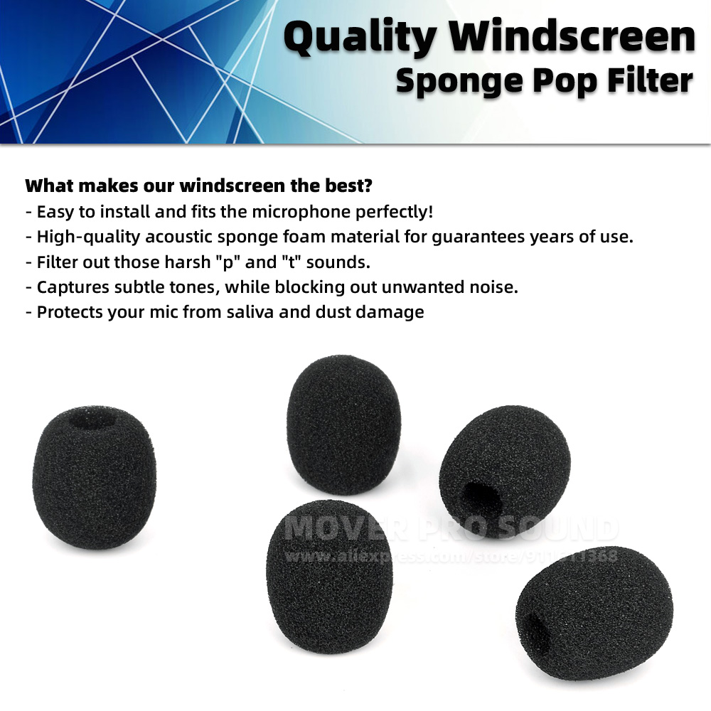 Compatible With Shure PGA31 SM - огляд і ціна Microphone Pop Filter Foam Windscreen