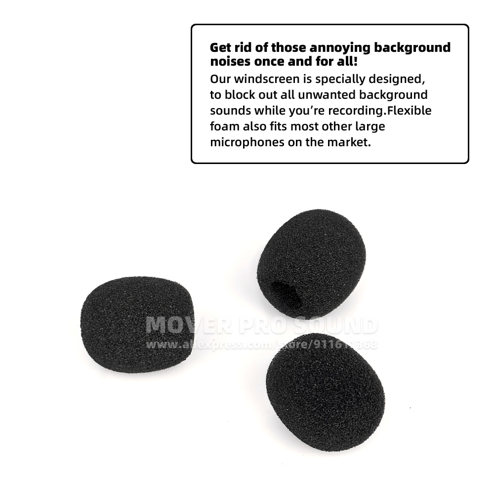 Compatible With Shure PGA31 SM - огляд і ціна Microphone Pop Filter Foam Windscreen