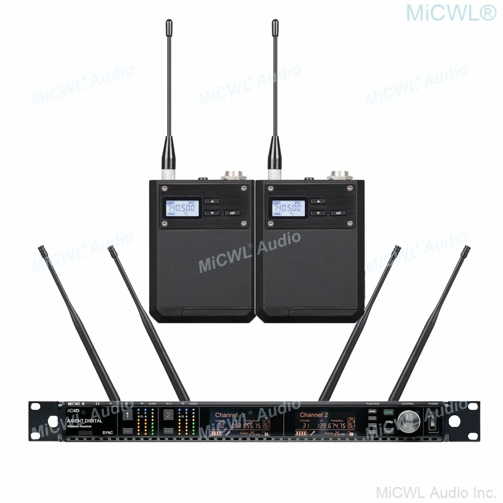 Professional WCM16 Black Cardi - огляд і ціна Uhf Wireless Microphone System Dual Channel
