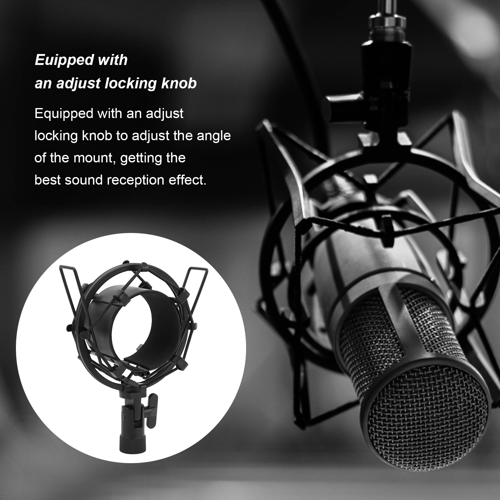 Microphone Shock Mount Holder  - огляд і ціна Microphone Shock Mount Universal