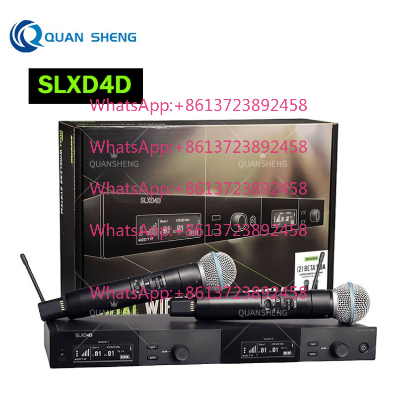 SLXD4D SLXD4 SLX24D Uhf Wirele - огляд і ціна Uhf Wireless Microphone System Dual Channel