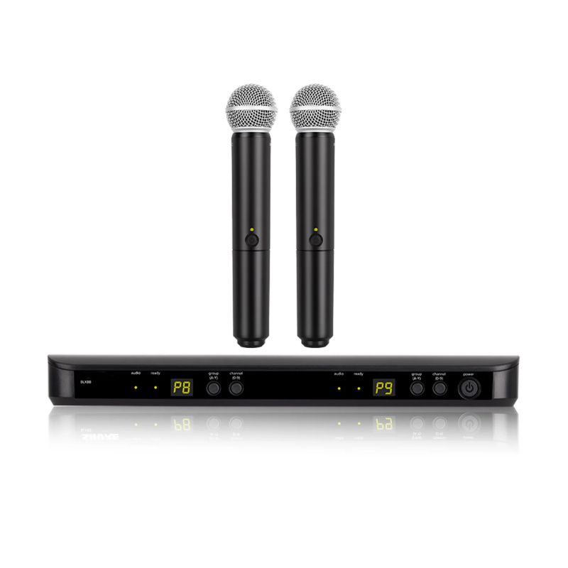 Dual Channel UHF Wireless Hand - огляд і ціна Uhf Wireless Microphone System Dual Channel