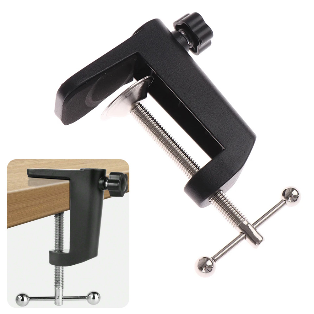 C-Shaped Clip Desk Table Mount - огляд і ціна Microphone Shock Mount Universal