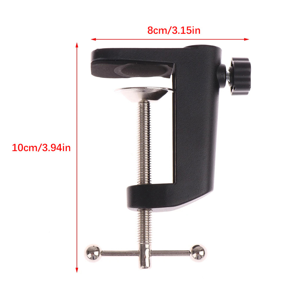 C-Shaped Clip Desk Table Mount - огляд і ціна Microphone Shock Mount Universal
