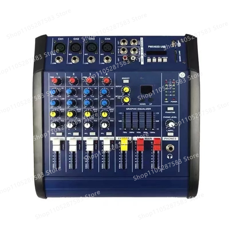 Mixer with power amplifier USB - огляд і ціна Karaoke Amplifier Mixer Bluetooth