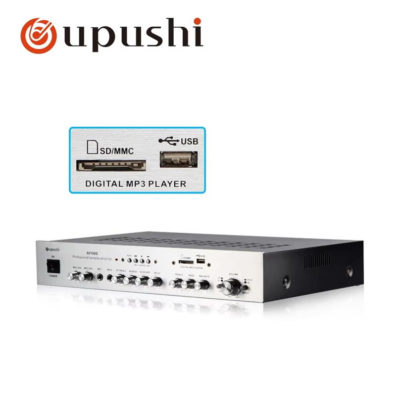 Oupushi 5 channel karaoke ampl - огляд і ціна Karaoke Amplifier Mixer Bluetooth