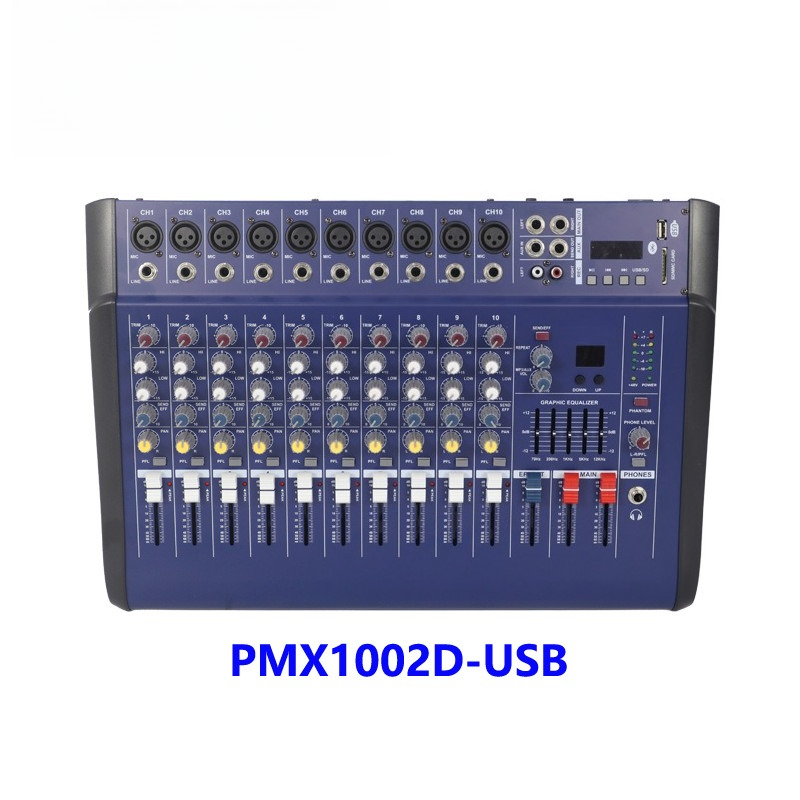 4-12 Channels Powered Mixer Am - огляд і ціна Karaoke Amplifier Mixer Bluetooth