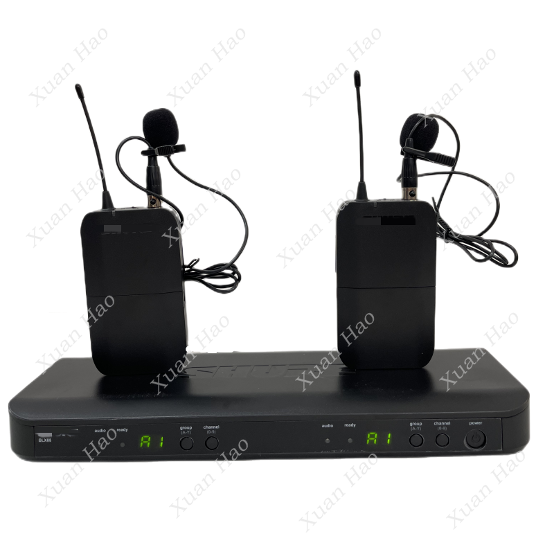 Professional BLX8 UHF Dual Cha - огляд і ціна Uhf Wireless Microphone System Dual Channel