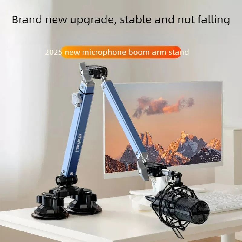 Professional Vacuum Suction De - огляд і ціна Microphone Stand Boom Arm Floor