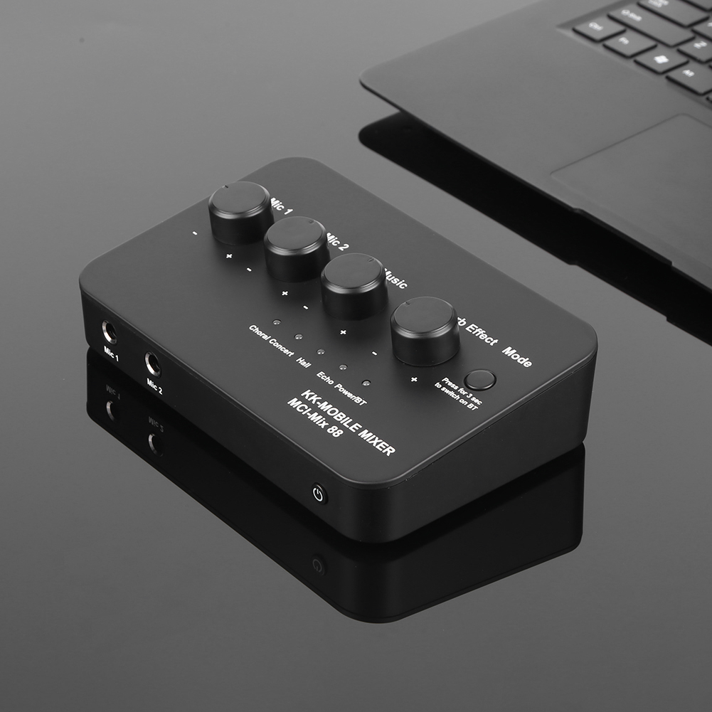 Karaoke Audio Mixer AUX IN/OUT - огляд і ціна Karaoke Amplifier Mixer Bluetooth