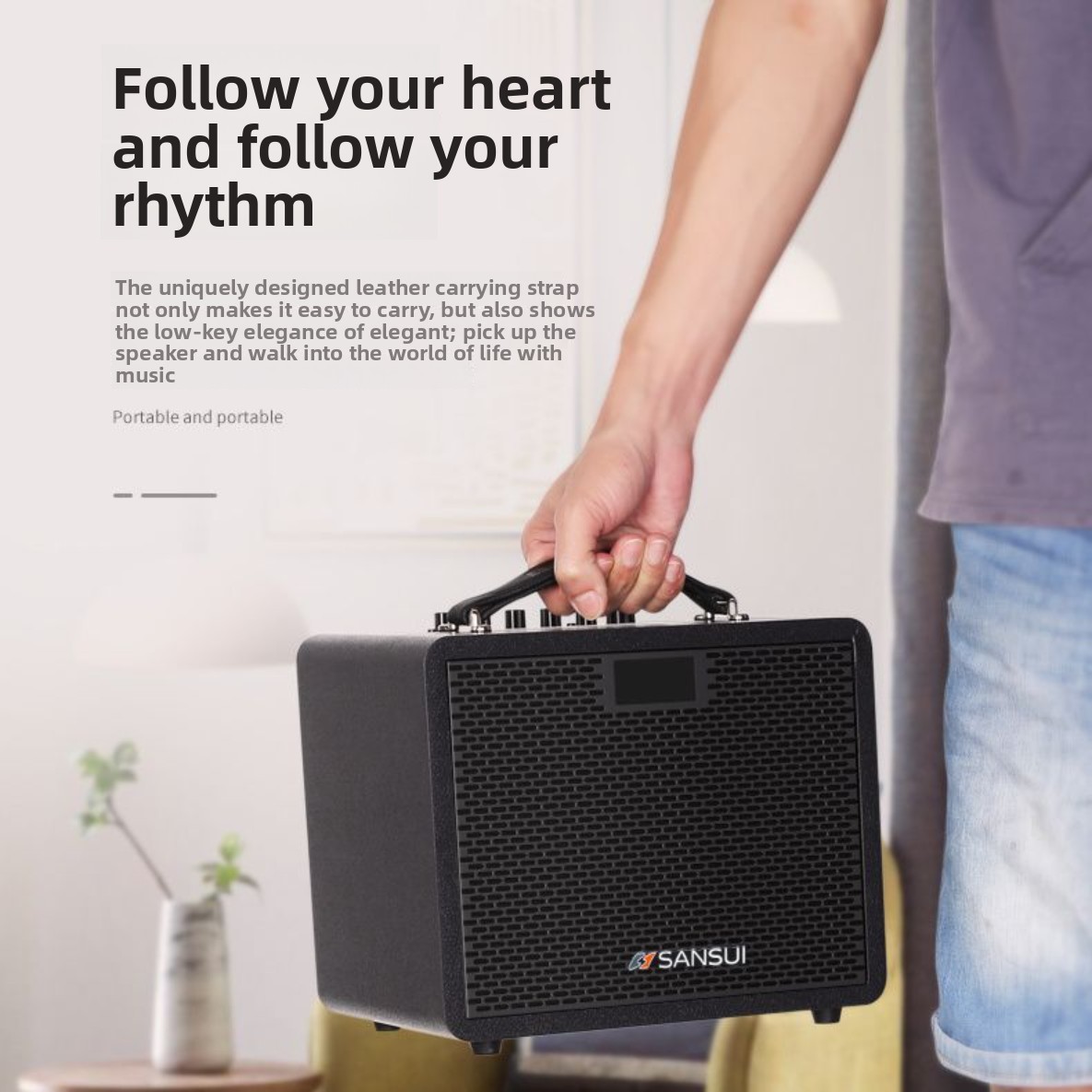 For SANSUI K78 Bluetooth Speak - огляд і ціна Pa Sound System Battery Portable Outdoor