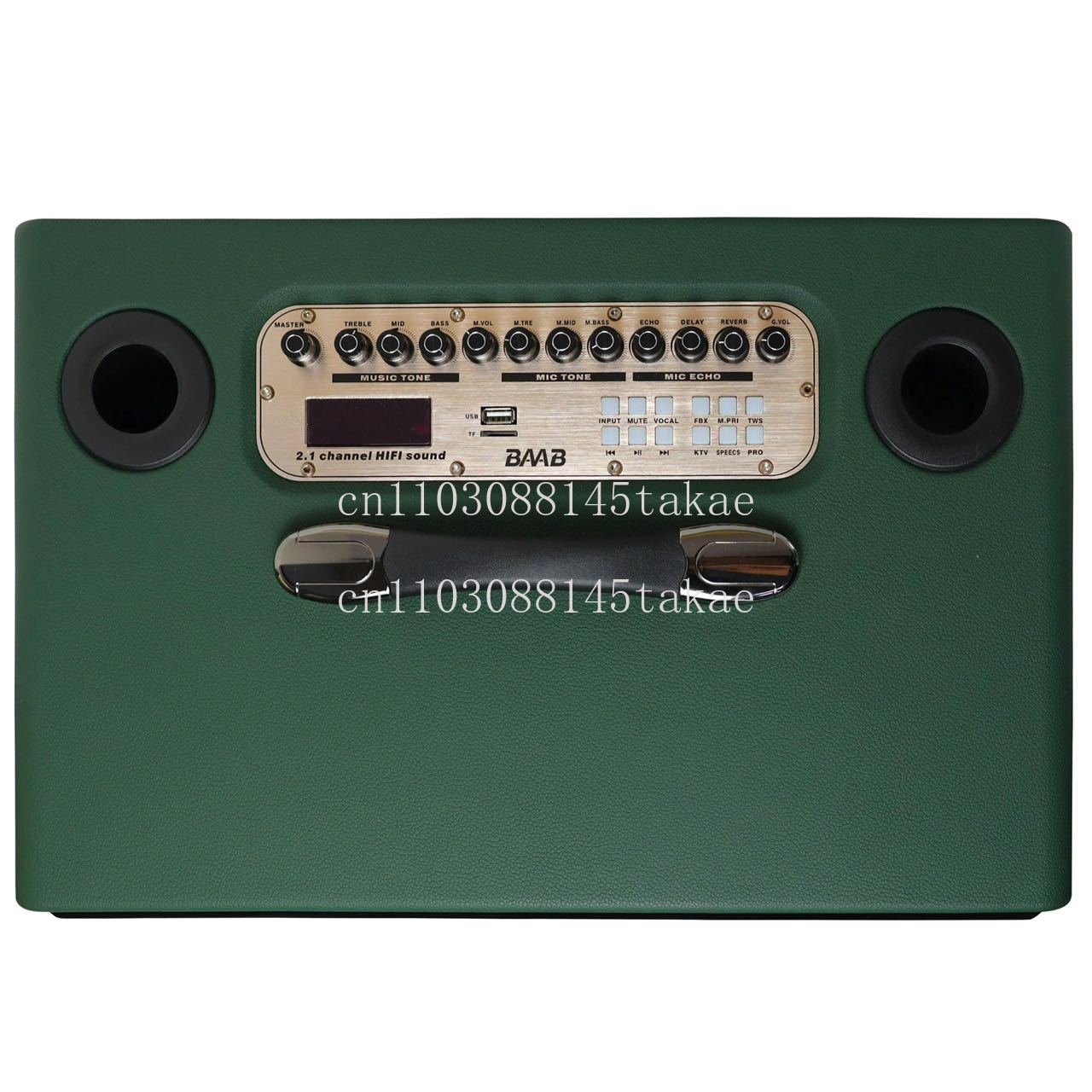 Professional 8-Inch HIFI Bass  - огляд і ціна Karaoke Speaker System 100W Rgb